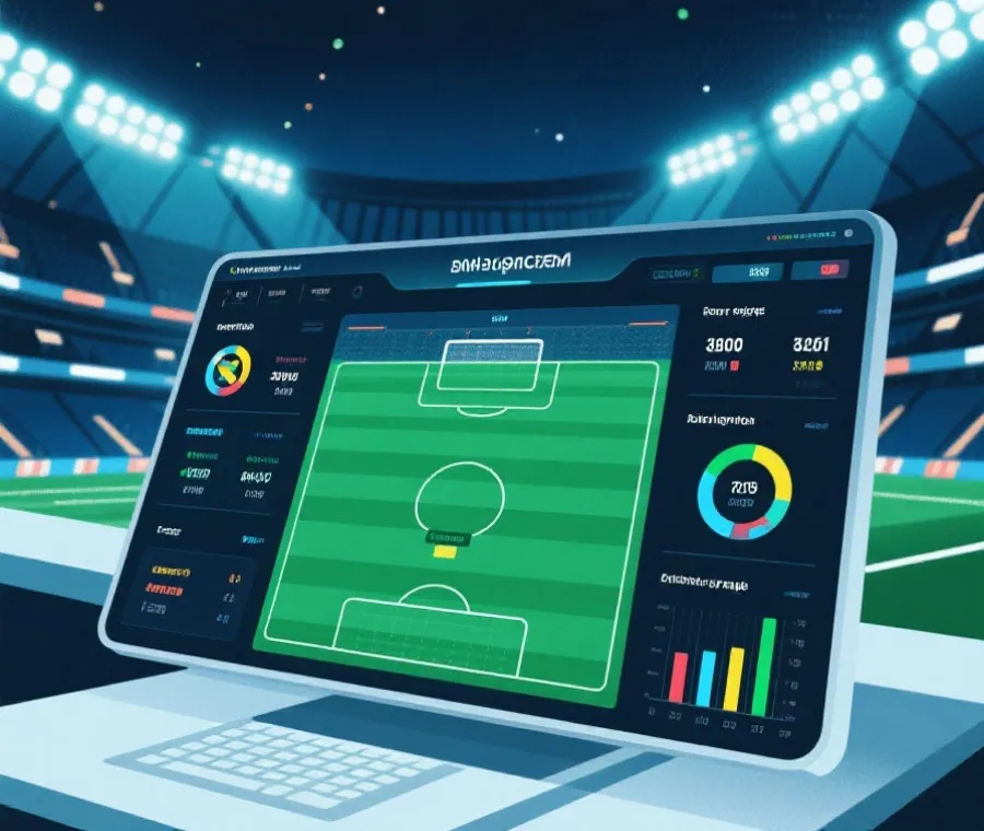 世界盃即時比分中心平台數據介面示意圖