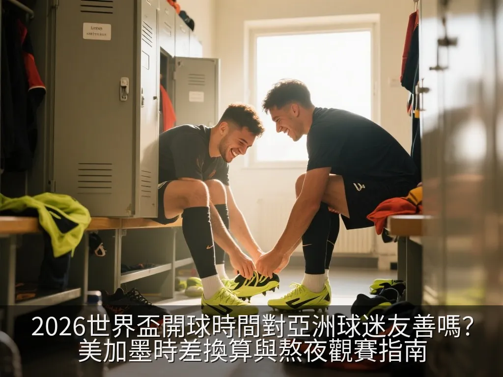 2026世界盃開球時間對亞洲球迷友善嗎？美加墨時差換算與熬夜觀賽指南